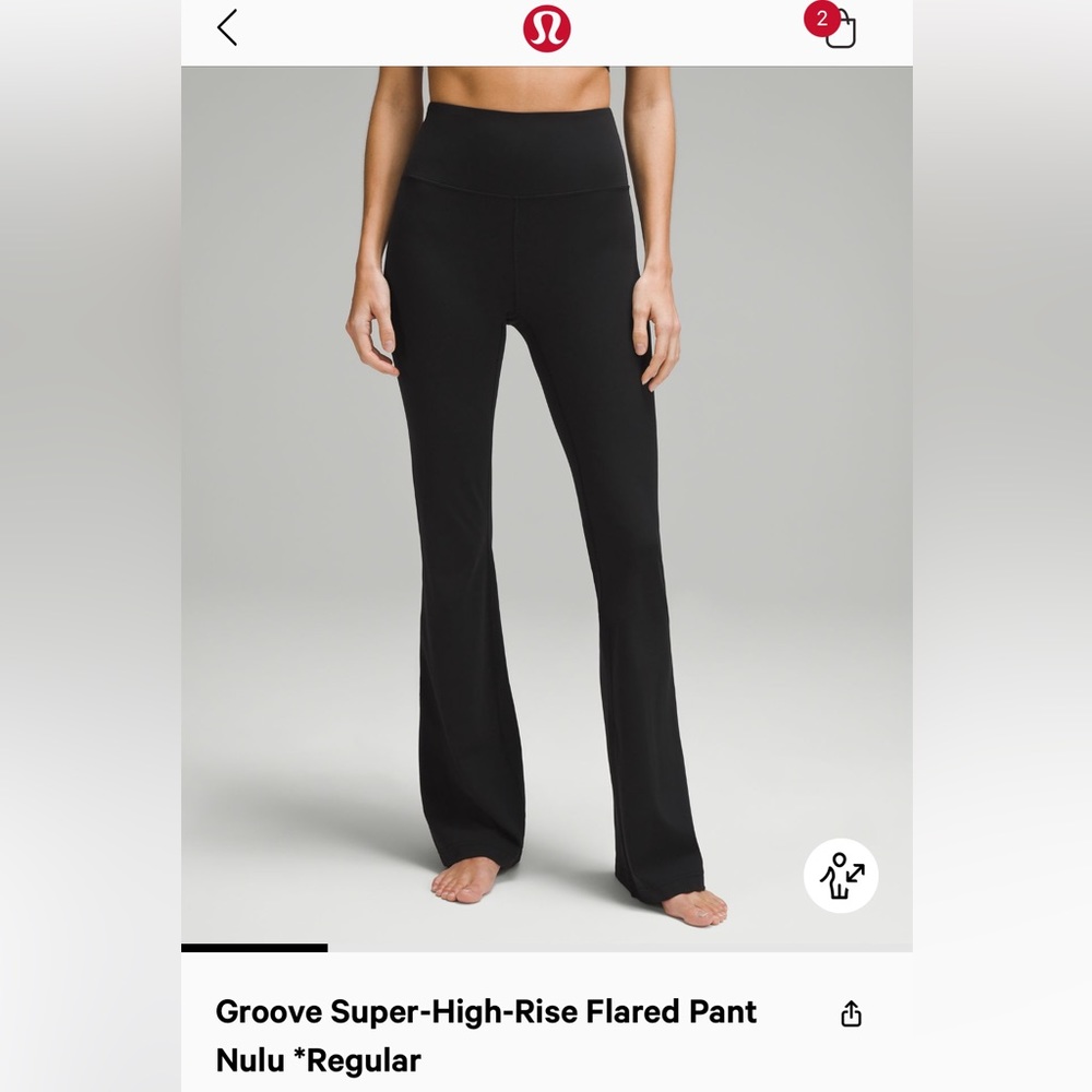 Groove Super High-Rise Groove Nulu Regular Black Size 4